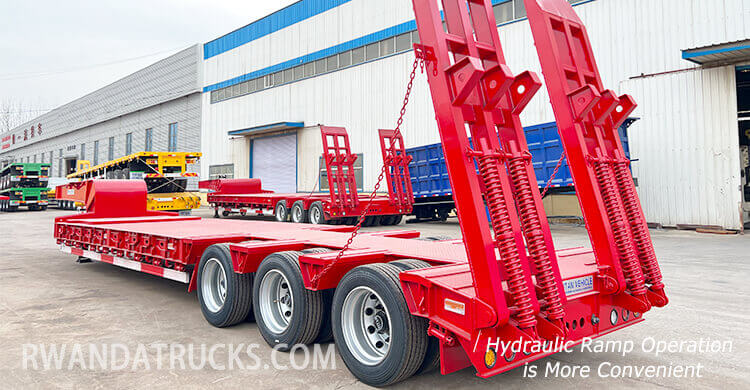 3 Axle Lowbed Trailer for Sale in Gisenyi Rwanda