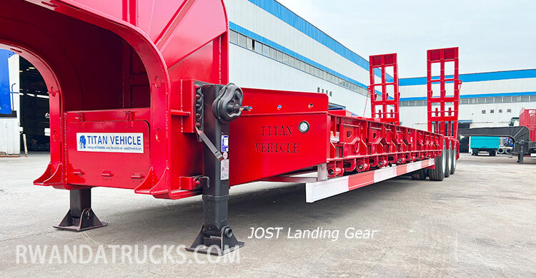 3 Axle Lowbed Trailer for Sale in Gisenyi Rwanda