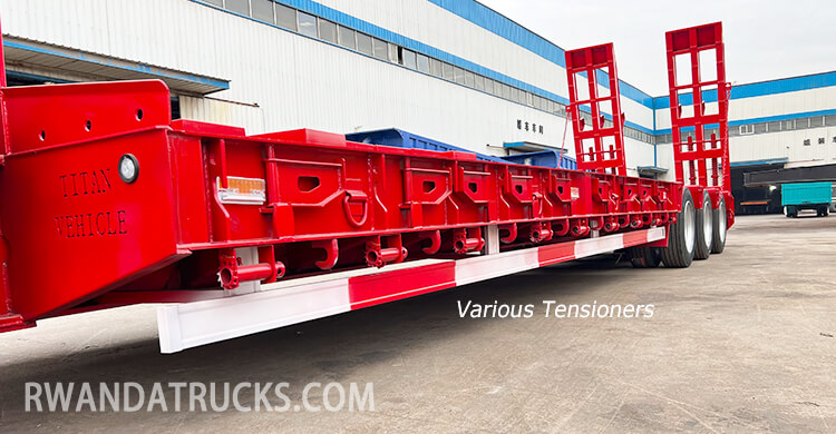 3 Axle Lowbed Trailer for Sale in Gisenyi Rwanda