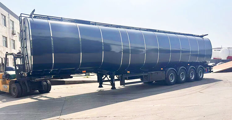 4 Axle 60000 Liter Stainless Steel Diesel Tanker for Sale in Kigali Rwanda