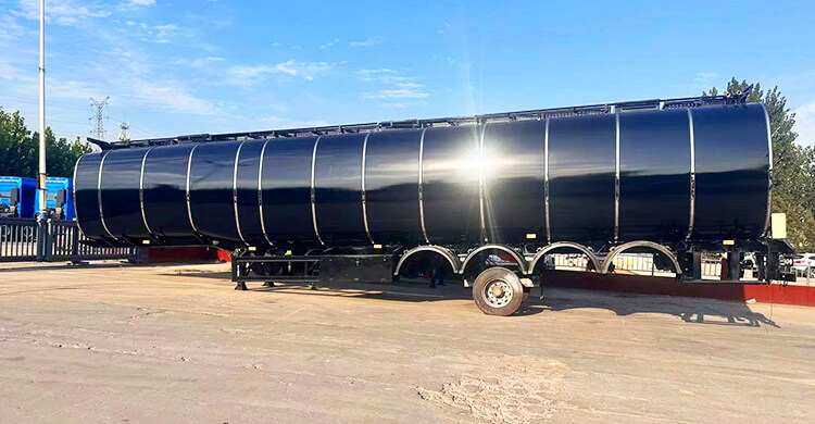 4 Axle 60000 Liter Stainless Steel Diesel Tanker for Sale in Kigali Rwanda