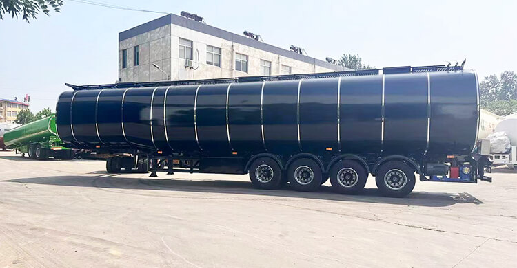 4 Axle 60000 Liter Stainless Steel Diesel Tanker for Sale in Kigali Rwanda