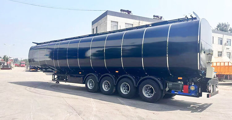 4 Axle 60000 Liter Stainless Steel Diesel Tanker for Sale in Kigali Rwanda