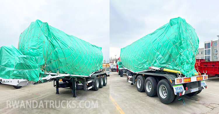 45 Ton Cement Bulker Truck for Sale in Kigali Rwanda