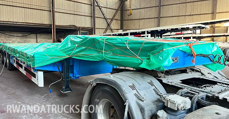 3 Axle Low Bed Truck for Sale in Kigali Rwanda