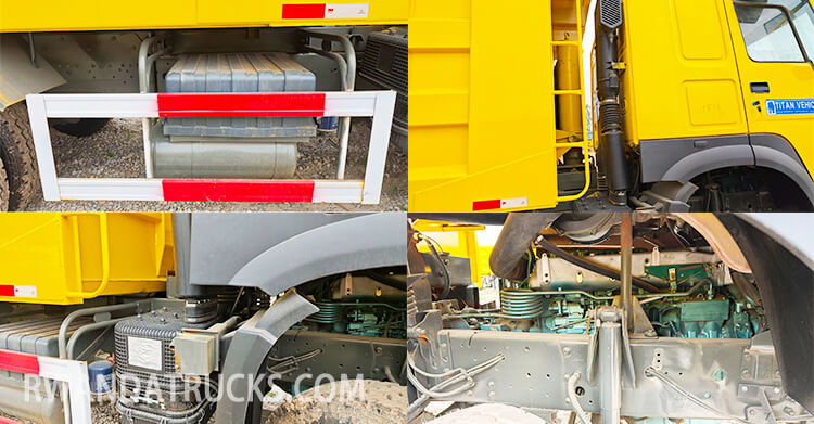 Used Howo Dump Truck for sale in Kigali Rwanda