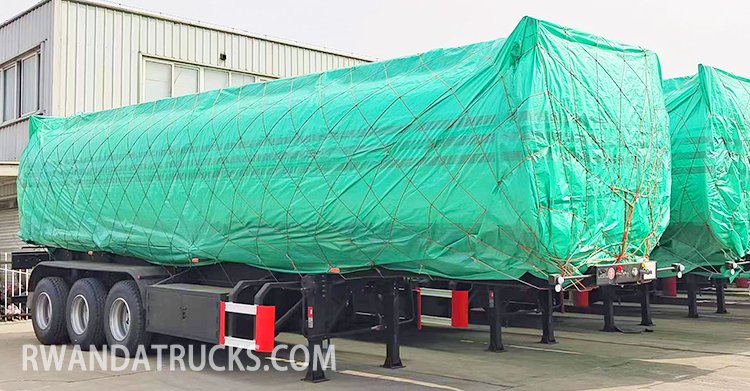 3 Axle 45000 Liters Diesel Tanker Trailer for Sale in Rwanda