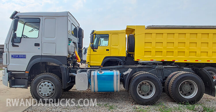 Used Sinotruk Howo Tractor Truck for Sale in Kigali Rwanda