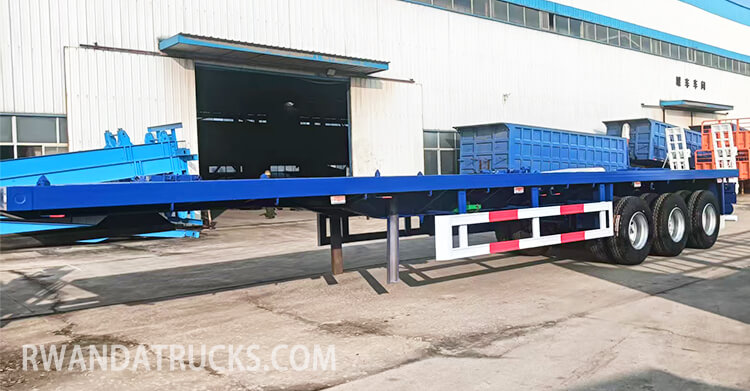 3 Axle Flatbed Trailer for Sale in Rwanda