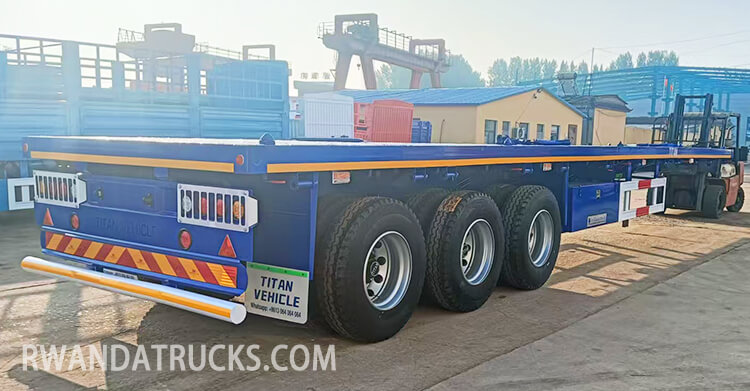 3 Axle Flatbed Trailer for Sale in Rwanda