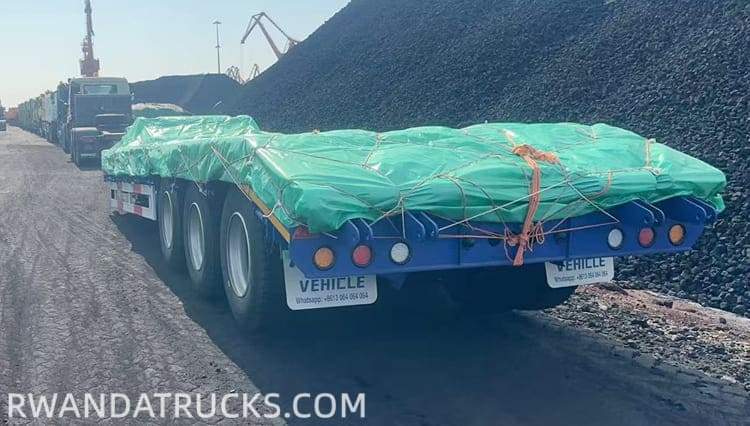 3 Axle Semi Low Loader Trailer for Sale in Rwanda