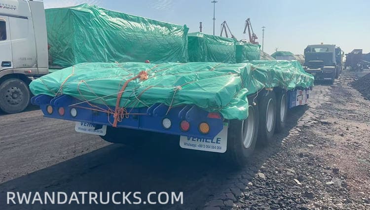 3 Axle Semi Low Loader Trailer for Sale in Rwanda