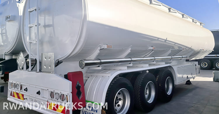 3 Axle Semi Fuel Tanker Trailer for Sale in Rwanda