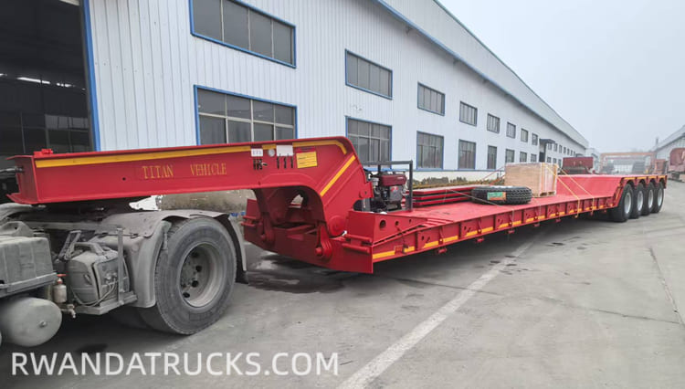 3 Axle Lowboy Gooseneck Trailer for Sale in Rwanda