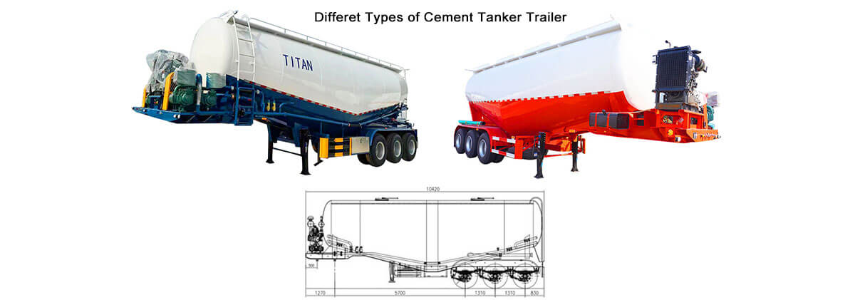 Bulk Cement Trailer for Sale in Rwanda | Bulk Cement Tanker for Sale in Rwanda