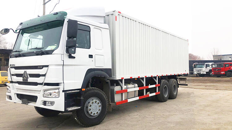 Cargo Box Truck | Howo 6x4 Cargo Truck Box for Sale in Rwanda