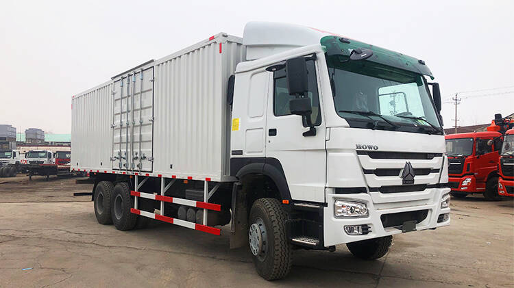 Cargo Box Truck | Howo 6x4 Cargo Truck Box for Sale in Rwanda