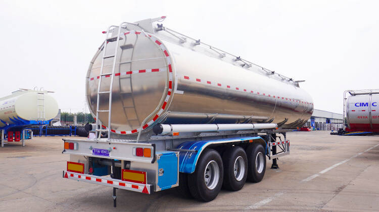 45000L Aluminum Semi Tanker Trailer for Sale Price in MICD Rwanda