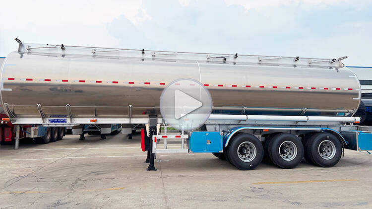 45000L Aluminum Semi Tanker Trailer for Sale Price in MICD Rwanda