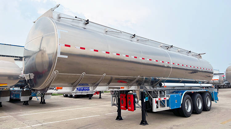 45000L Aluminum Semi Tanker Trailer for Sale Price in MICD Rwanda