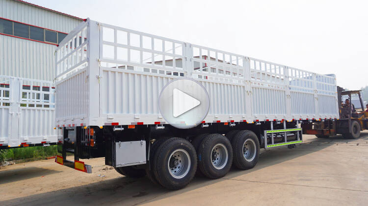 Fence Cargo Trailer | Fence Cargo Semi Trailer for Sale Manufactures in Rwanda