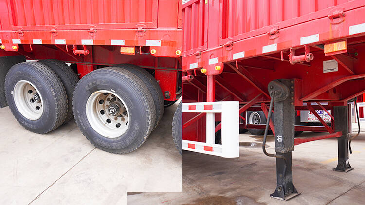 3 Axle Side Wall Trailer for Sale in Rwanda