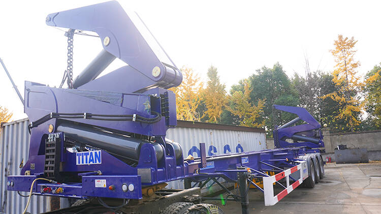 40ft Container Side Loader Truck Trailer for Sale in Rwanda