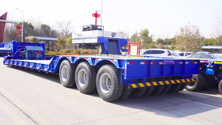 3 Axle 40ft Gooseneck Trailer for Sale in Kigali Rwanda