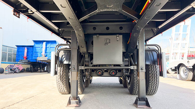 3 Axle Heavy Duty Dump Trailer for Sale Manufacture in Rwanda