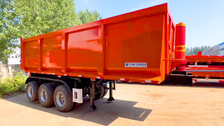 3 Axle Hydraulic Tipper Trailer for Sale Near Me in Rwanda