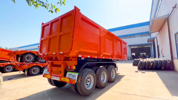 3 Axle Hydraulic Tipper Trailer for Sale Near Me in Rwanda