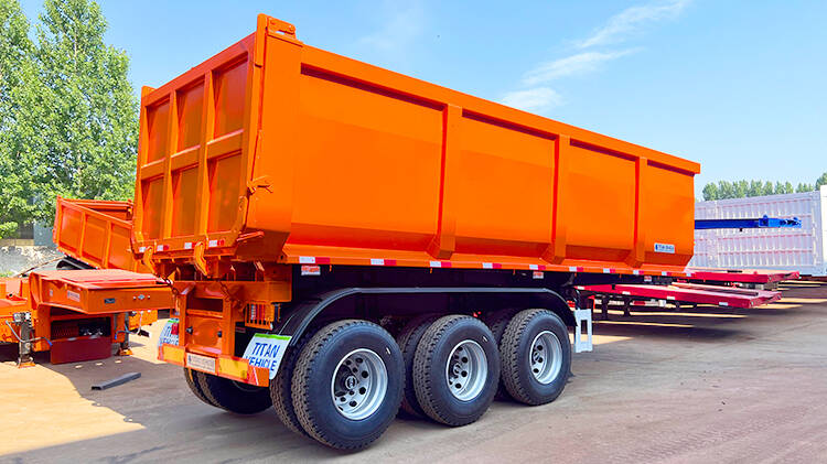 3 Axle Hydraulic Tipper Trailer for Sale Near Me in Rwanda