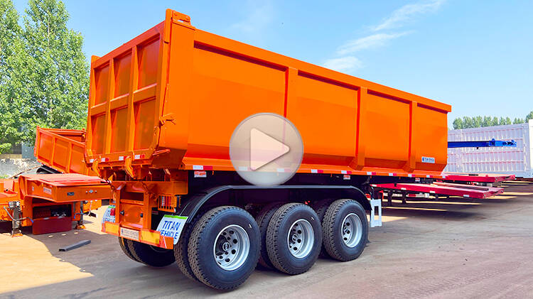 3 Axle Hydraulic Tipper Trailer for Sale Near Me in Rwanda