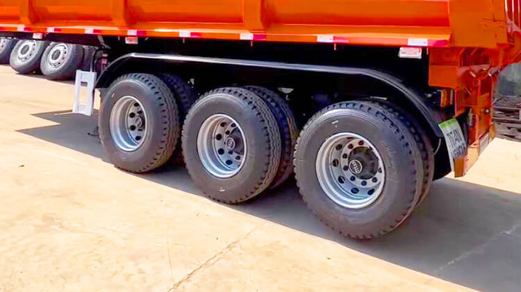 3 Axle Hydraulic Tipper Trailer for Sale Near Me in Rwanda