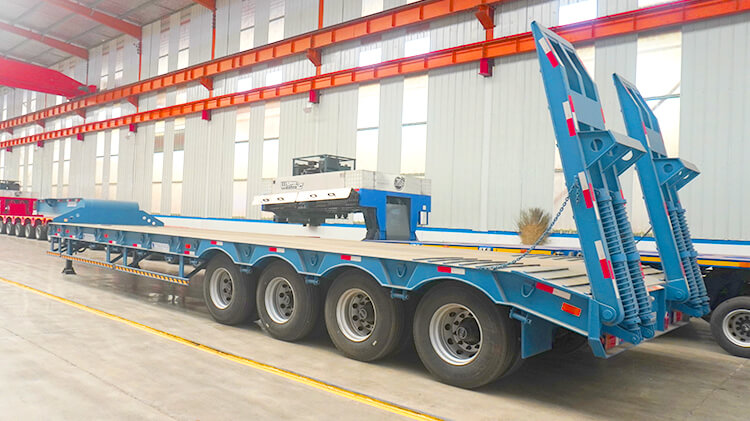 4 Axle Low Bed Truck for Sale Price in Kigali Rwanda