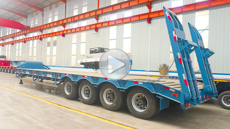 4 Axle Low Bed Truck for Sale Price in Kigali Rwanda