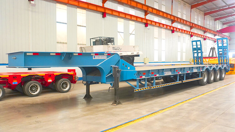 4 Axle Low Bed Truck for Sale Price in Kigali Rwanda