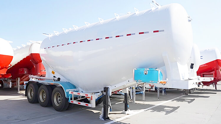 3 Axle Cement Tanker Truck for Sale in Kigali Rwanda