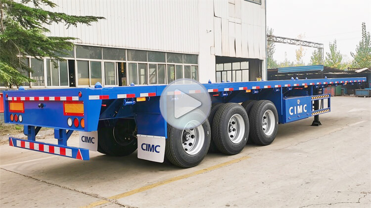 CIMC 40 Ft Flatbed Trailer for Sale in Rwanda | CIMC Vehicles
