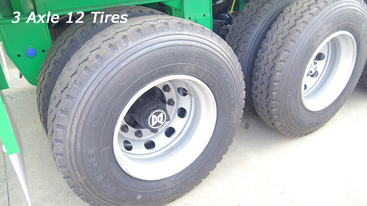 CIMC 3 Axle Flat Bed Trailer for Sale in Kigali Rwanda