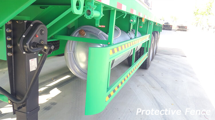 CIMC 3 Axle Flat Bed Trailer for Sale in Kigali Rwanda