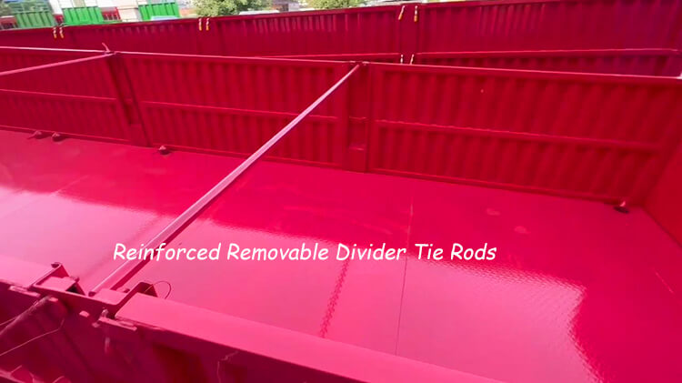 3 Axle 60ton Dropside Trailers for Sale in Kigali Rwanda