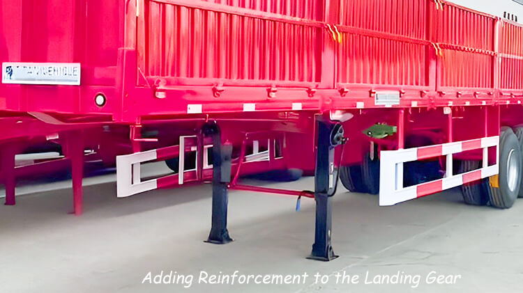 3 Axle 60ton Dropside Trailers for Sale in Kigali Rwanda