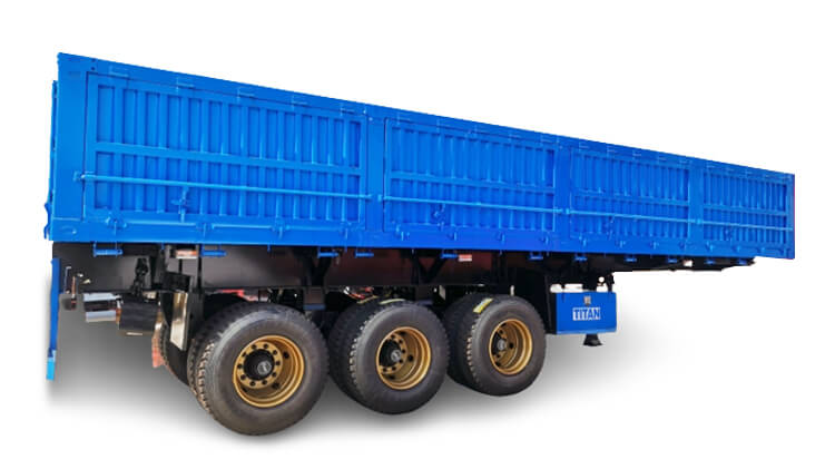 3 Axle Side Tipper Trailer for Sale in Rwanda