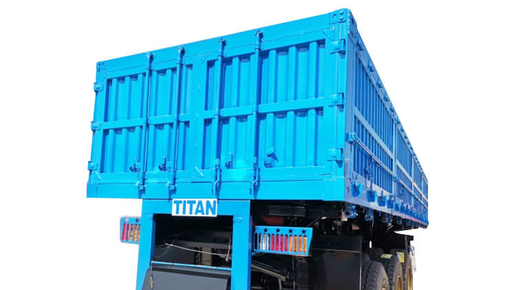 3 Axle Side Tipper Trailer for Sale in Rwanda