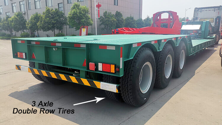 3 Axle Truck Lowboy Trailer for Sale Price in Rwanda