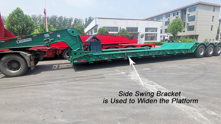 3 Axle Truck Lowboy Trailer for Sale Price in Rwanda
