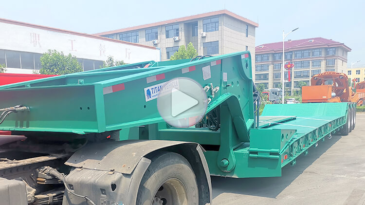 3 Axle Truck Lowboy Trailer for Sale Price in Rwanda