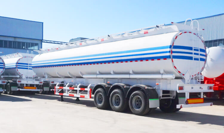 3 Axle Fuel Tank Trailer | Fuel Tanker Trailer for Sale in Rwanda