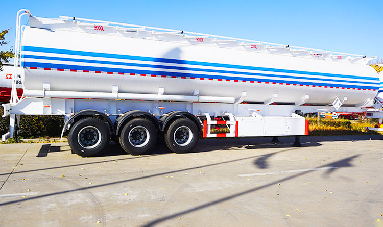 3 Axle Fuel Tank Trailer | Fuel Tanker Trailer for Sale in Rwanda
